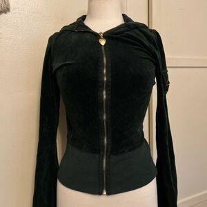 Twisted Heart Dark Green Sweatsuit